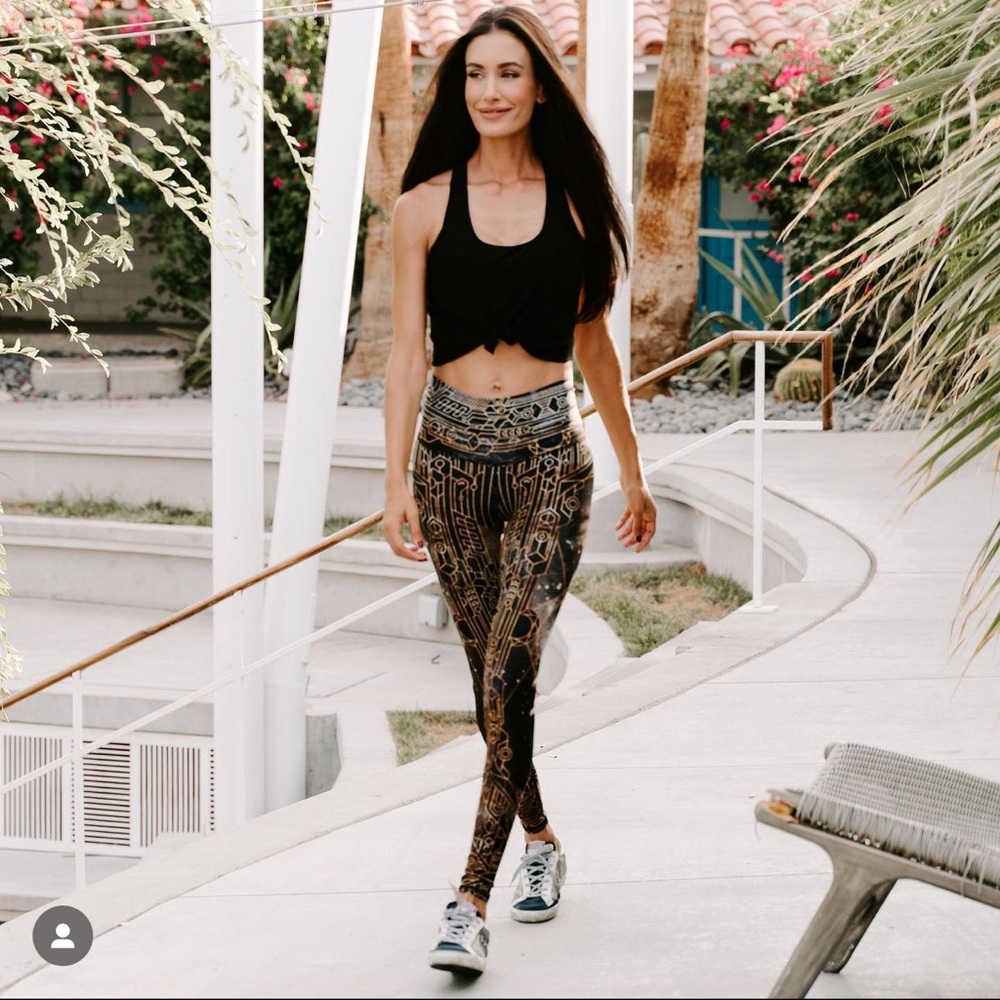 Niyamasol Gold Moon Leggings S